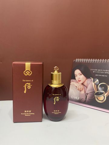 Nước Hoa Hồng Whoo Đỏ Jinyulhyang 150ml - Tái Sinh Da, Ngăn Ngừa Lão Hóa, Dưỡng Ẩm, Giúp Da Mịn Màng, Trẻ Hóa Da