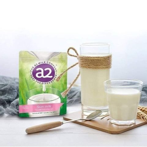 Sữa A2 tách kem Skim a2 Milk nội địa Úc túi 1kg