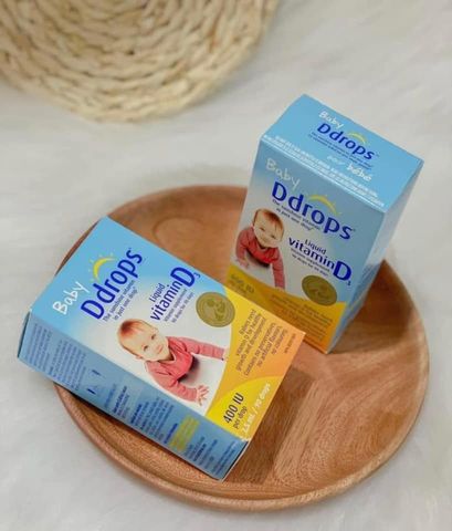 Baby Ddrops vitamin D3 nhỏ giọt nội địa Canada