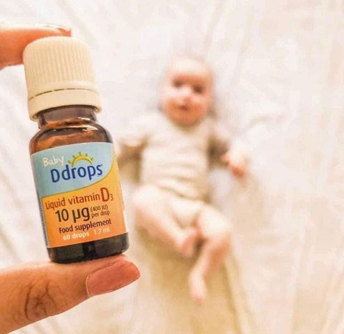 Baby Ddrops vitamin D3 nhỏ giọt nội địa Canada