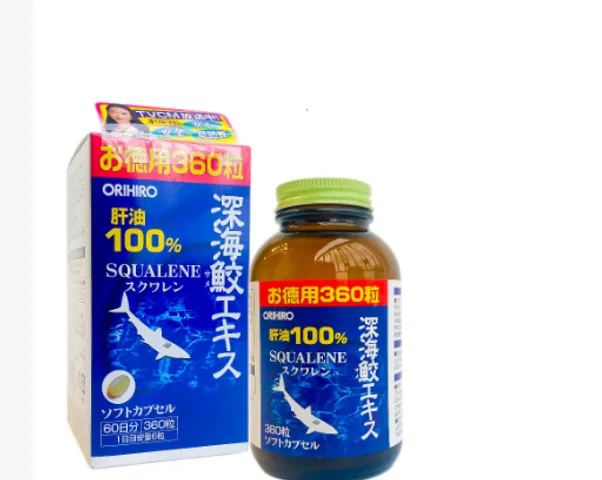 Viên uống dầu gan c.á mập Orihiro 360 viên