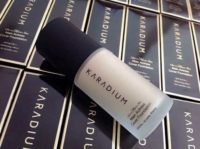 Kem Nền Karadium Like A Movie Star Cover Foundation Hàn Quốc - Che Khuyết Điểm Tự Nhiên, Lớp Nền Hoàn Hảo, SPF30 Bảo Vệ Da