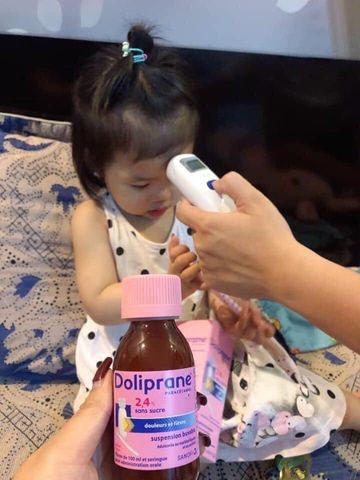 Siro hạ sốt cho bé nội địa Pháp - Doliprane