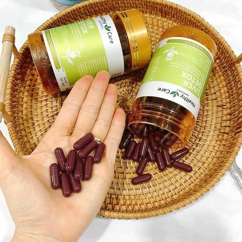 Hỗ trợ thải độc gan Liver Detox lọ 100 viên - Healthy Care