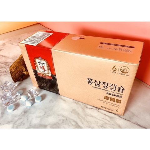 Viên Hồng Sâm KGC Korean Red Ginseng Extract Capsule Gold 300 Viên - Bồi Bổ Sức Khỏe, Giảm Stress, Tăng Cường Miễn Dịch