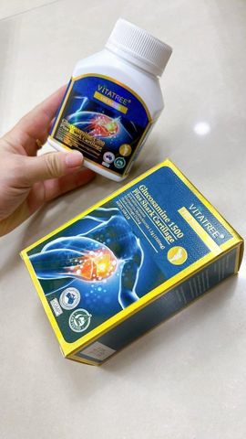 Vitatree Glucosamine 1500mg Plus Shark Cartilage - Hỗ Trợ Sụn Khớp Từ Úc - Lọ 100 Viên Chất Lượng 