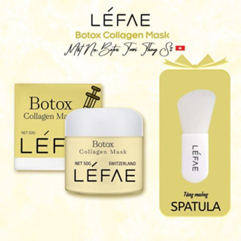 Mặt Nạ Collagen Tươi LÉFAE Thụy Sĩ - Dưỡng Trắng Da, Mờ Thâm, Căng Bóng, Chống Lão Hóa 50g