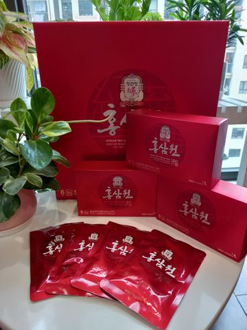 Nước Hồng Sâm Won KGC Cheong Kwan Jang 30 Gói 70ml - Bổ Sung Năng Lượng, Tăng Cường Miễn Dịch, Hỗ Trợ Sức Khỏe Cơ Thể