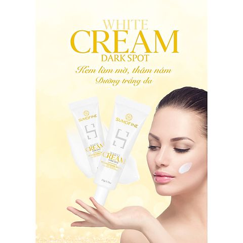 Kem Hỗ Trợ Mờ Nám Trắng Da Sumdfine White Cream