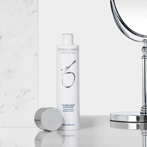Nước Hoa Hồng Zo Skin Health Calming Toner pH Balancer 180ml - Dưỡng Ẩm và Làm Dịu Da Nhạy Cảm, Mỹ Phẩm Dược Mỹ Phẩm