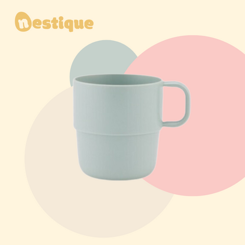 Ly Uống Nước Trẻ Em Nestique N-761 - Thiết Kế Chắc Chắn, Chống Đổ, An Toàn Cho Bé 3-7 Tuổi - Chất Liệu ECOZEN Thân Thiện Môi Trường