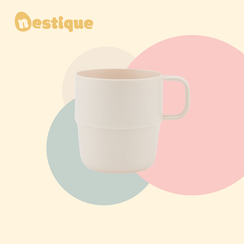 Ly Uống Nước Trẻ Em Nestique N-761 - Thiết Kế Chắc Chắn, Chống Đổ, An Toàn Cho Bé 3-7 Tuổi - Chất Liệu ECOZEN Thân Thiện Môi Trường