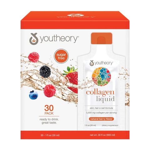 [Mỹ] Nước uống Youtheory Collagen Liquid 30 gói x 30ml của Mỹ