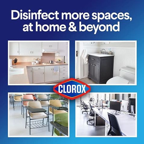 Khăn ướt diệt khuẩn Clorox Disinfecting Wipes 85 tờ - Khử trùng hiệu quả cho bề mặt, ngăn vi khuẩn, an toàn cho gia đình.