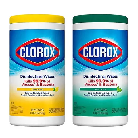 Khăn ướt diệt khuẩn Clorox Disinfecting Wipes 85 tờ 1 hộp