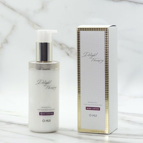 Sữa Dưỡng Thể Trắng Da Mịn Màng OHUI Delight Therapy 300ml - Dưỡng Ẩm, Làm Sáng, Chống Oxy Hóa, Thư Giãn Da