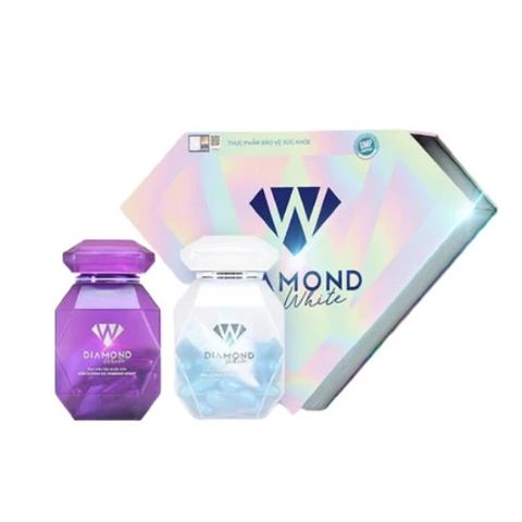 Viên Uống Trắng Da Diamond White Day & Night Phiên Bản Mới