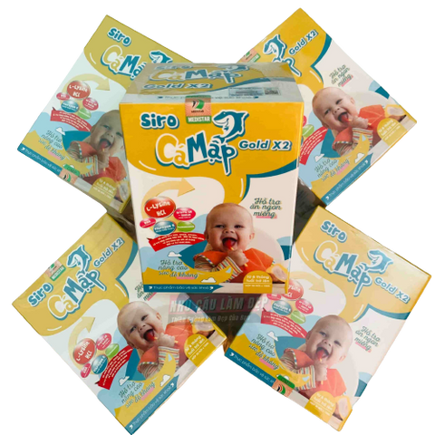 Siro Ăn Ngon Gold X2 Baby Shark Giúp Bé Tăng Cân Tự Nhiên