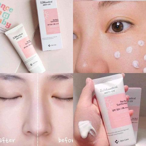 Kem Chống Nắng SJM Solution Medical Hàn Quốc SPF 50+/PA++++ - Dưỡng Da, Chống Nắng Tối Ưu, Lớp Finish Đẹp, Bảo Vệ Da khỏi UVA/UVB