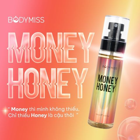Body Mist Money Honey Xịt Thơm Toàn Thân 6 Giờ Bodymiss