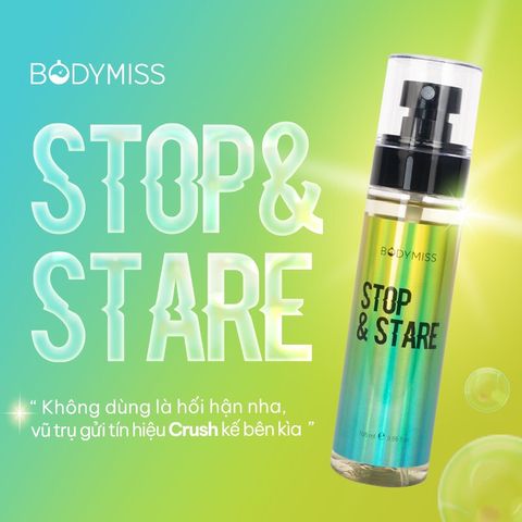 Body Mist Stop & Stare Xịt Thơm Toàn Thân 6 Giờ Bodymiss