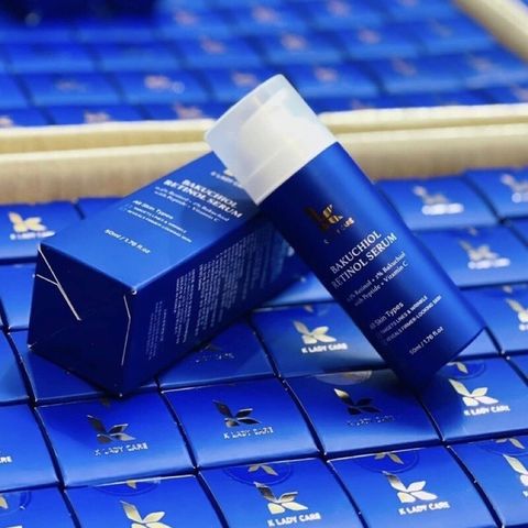 Serum Dưỡng Trắng Da K Lady Care Bakuchiol Retinol 50ml - Ngừa Nếp Nhăn, Làm Sáng Da, Không Chứa Cồn & Hương Liệu, Mỹ Phẩm Hàn Quốc