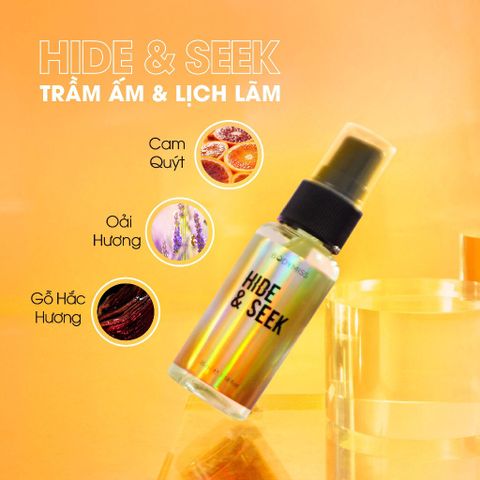 Body Mist Hide & Seek Xịt Thơm Toàn Thân 6 Giờ Bodymiss