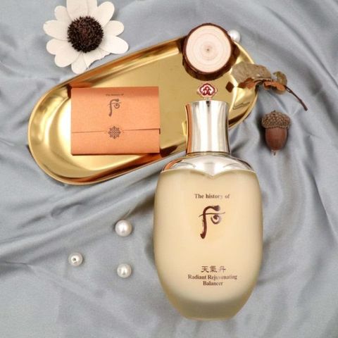 Nước Hoa Hồng Tái Sinh Da Whoo Radiant Rejuvenating Balancer 150ml - Dưỡng ẩm, Làm sáng và Cải thiện Da Khô, Chống Lão Hóa