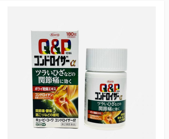 Viên uống hỗ trợ xương khớp Q&P Kowa 180 viên Nhật Bản