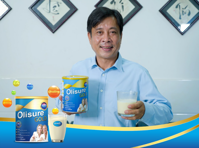 Olisure Gold - Sữa Dinh Dưỡng Hỗ Trợ Chăm Sóc Não Bộ, Tăng Cường Trí Nhớ và Giúp Ngủ Ngon Cho Người Cao Tuổi