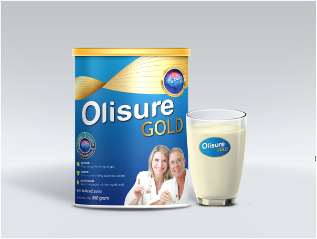 Olisure Gold - Sữa Dinh Dưỡng Hỗ Trợ Chăm Sóc Não Bộ, Tăng Cường Trí Nhớ và Giúp Ngủ Ngon Cho Người Cao Tuổi