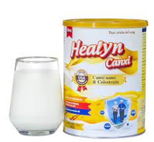 Sữa Healyn Giúp Bổ Sung Canxi Hữu Cơ Công Nghệ Hoa Kỳ
