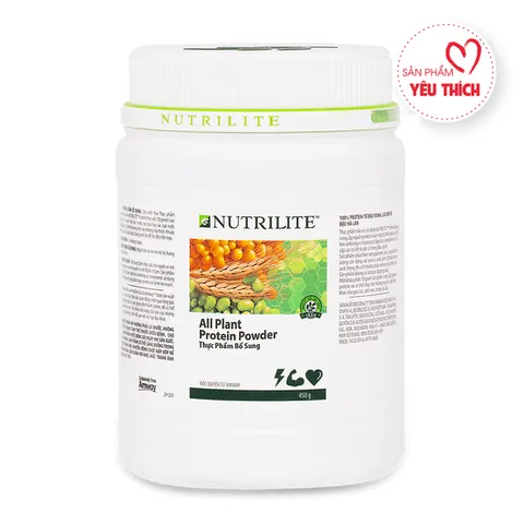 TPBS Nutrilite Amway All Plant Protein Powder thực vật 450g