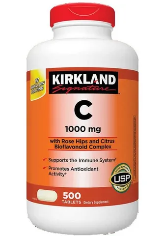 [Mỹ] Vitamin C 1000mg Kirkland, 500 Viên