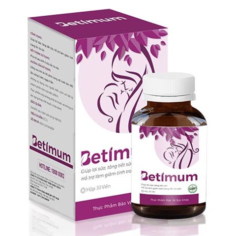 Viên uống Betimum Hỗ trợ lợi sữa