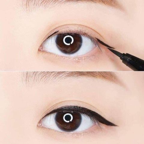 Bút Kẻ Mắt Nước OHUI Real Color Brush Eyeliner - Đường Viền Sắc Nét, Kháng Nước, Dễ Dùng Cho Trang Điểm Tinh Tế