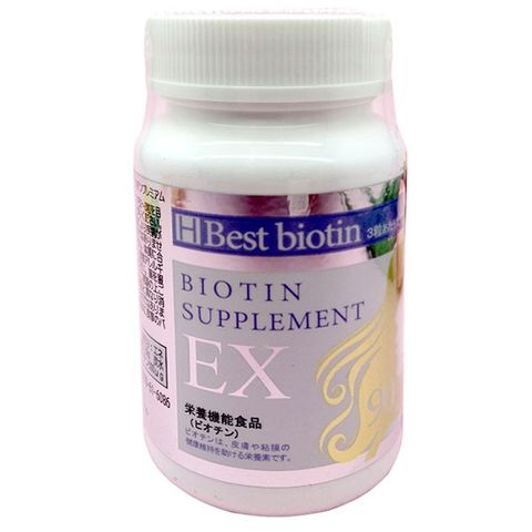 Viên Uống Hỗ Trợ Mọc Tóc Best Biotin Supplement EX 90 viên Nhật Bản