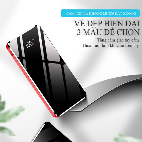 Pin Sạc Dự Phòng 30000 MAH Cực Trâu Tặng Cáp Sạc Siêu Nhanh 100239