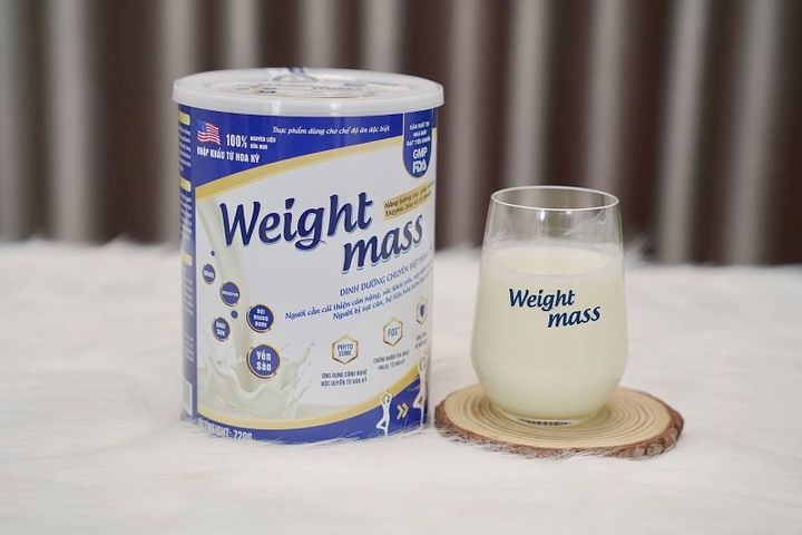 Weight Mass Sữa Bột Hỗ Trợ Tăng Cân Cho Người Gầy (Hộp 720gr)