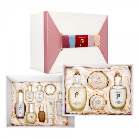 Set dưỡng da Whoo Hwa Hyun tái sinh 2 tầng cao cấp 12 món
