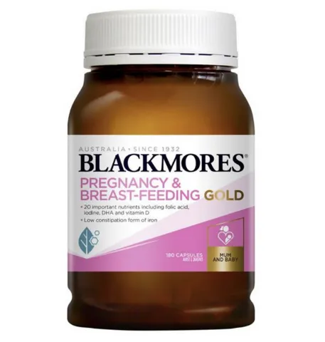 Vitamin tổng hợp Bà Bầu Blackmores Gold - 180 Viên Úc
