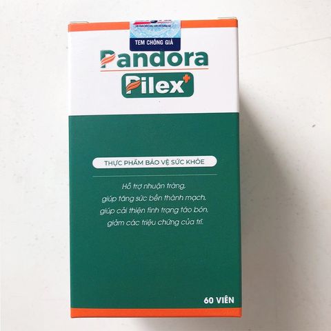 Pandora Viên Uống Hỗ Trợ Giảm Trĩ (Hộp 60 Viên)