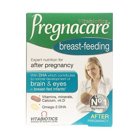 Vitamin tổng hợp Pregnacare Breast-feeding + Tặng 5 mặt nạ
