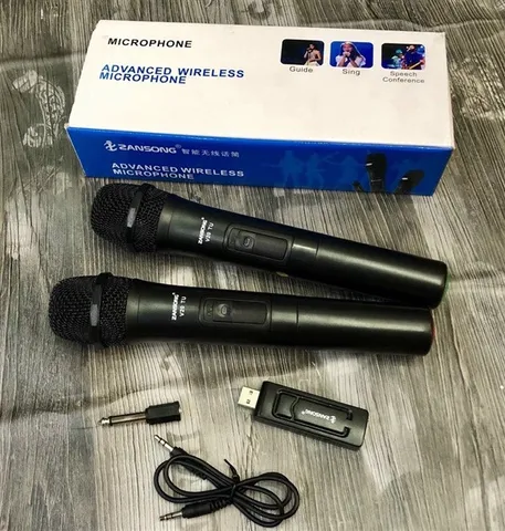 Combo 2 Mic Đa Năng Karaoke Zansong V20 Không Dây
