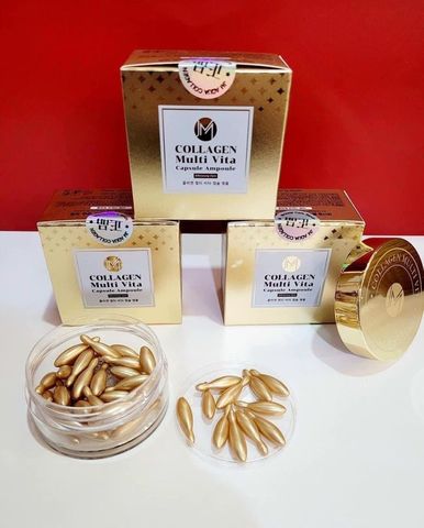 Viên Tinh Chất Collagen Tươi JM Solution Multi Vita Capsule Ampoule 38 Viên - Dưỡng Da Trẻ Hóa, Căng Mịn, Chống Oxy Hóa