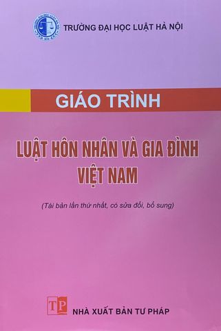 Giáo trình luật hôn nhân và gia đình Việt Nam 101132