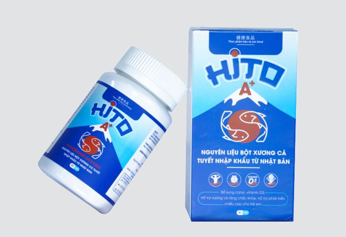 Viên Uống Canxi Hito A+ Giúp Tăng Trưởng Chiều Cao Cho Trẻ