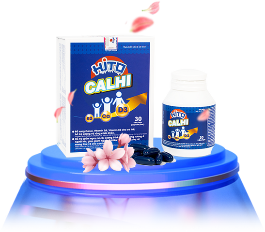 Viên Uống Hito Calhi Giúp Xương Và Răng Chắc Khỏe (Hộp 30 viên)