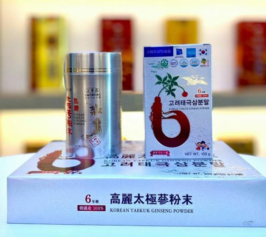 Bột Thiên Sâm Chính Phủ Premium 100g x 3 Hũ - Tăng Cường Sức Khỏe, Hỗ Trợ Tiêu Hóa, Giảm Căng Thẳng, Nguyên Chất Từ Hàn Quốc