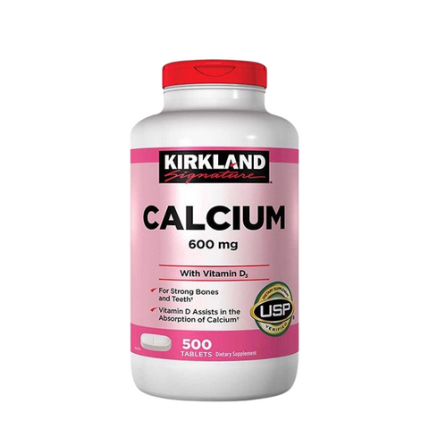 Viên uống bổ sung Calcium + D3 của Kirkland của Mỹ (Date 2025)